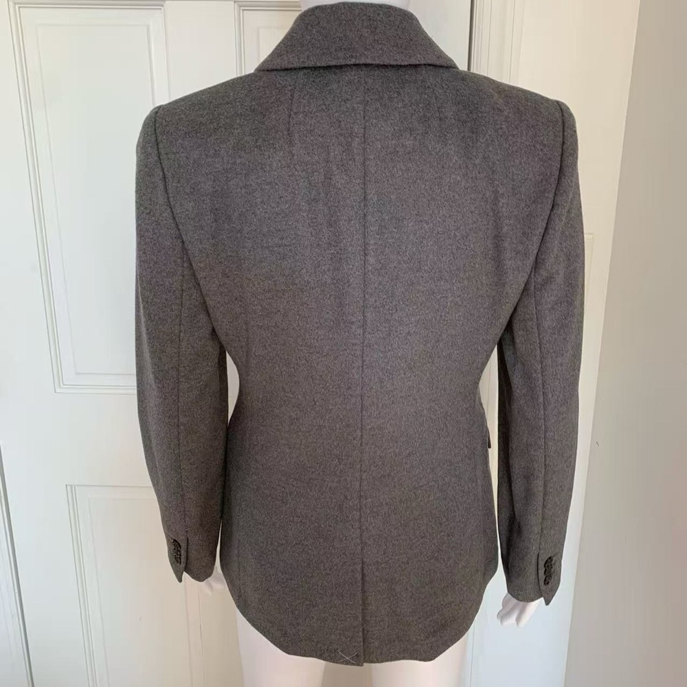 J. Crew Devon Blazer In Drapery Flannel Graphite - Picture 3 of 6